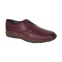 Pantofi barbati casual din piele naturala - Model bordo Sir 135VIS